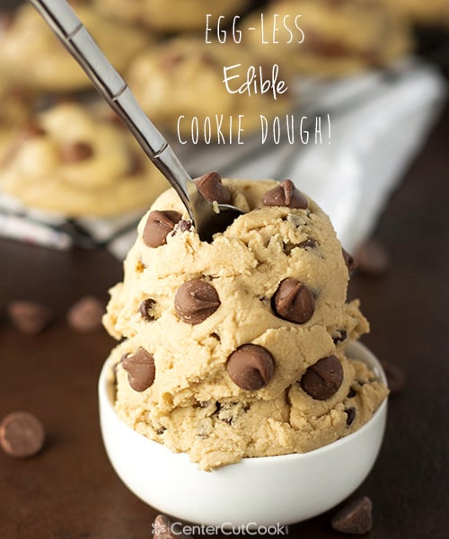 Edible chocolate chip cookie dough 5