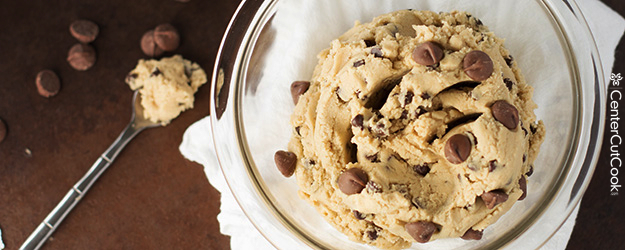 Edible Egg-less Chocolate Chip Cookie Dough
