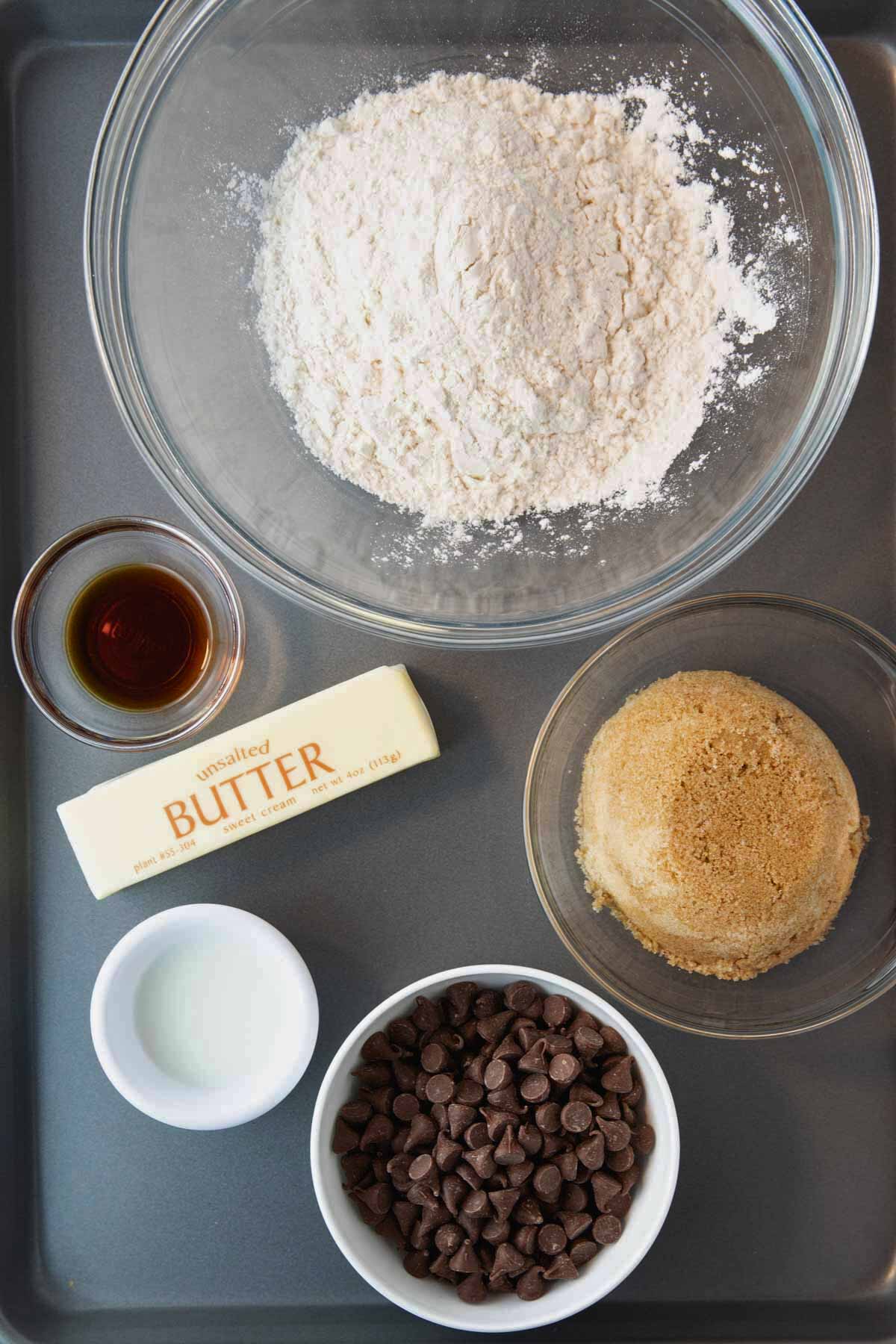 edible cookie dough ingredients