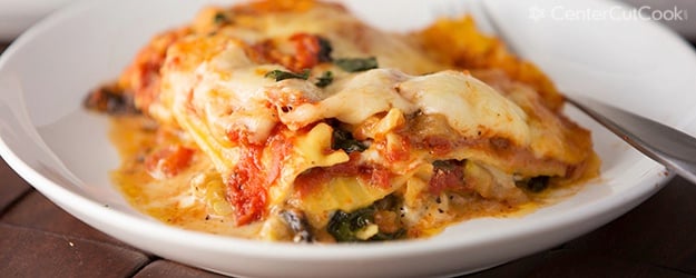 Vegetable lasagna