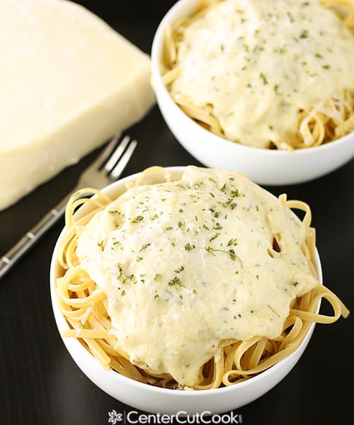 Creamy alfredo sauce 3