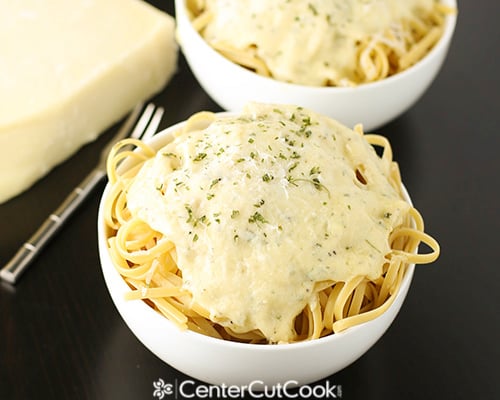 Creamy alfredo sauce 5