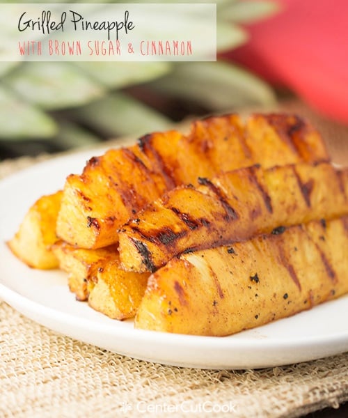 Grilled pineapple 4