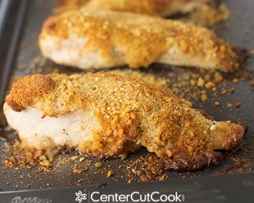 Parmesan crusted chicken 4