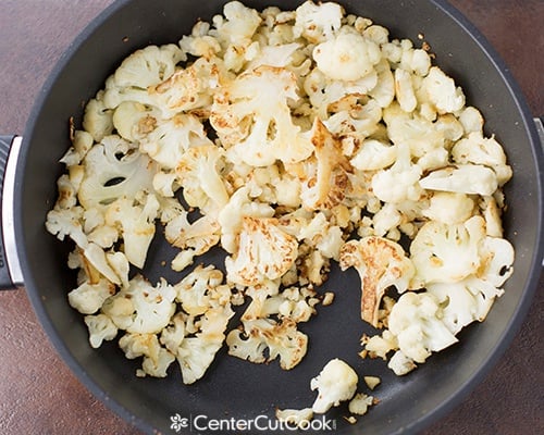 Roasted cauliflower 4