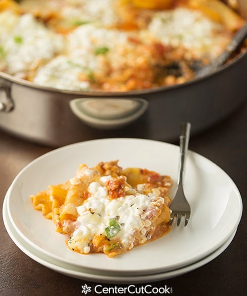 Spicy skillet lasagna 4