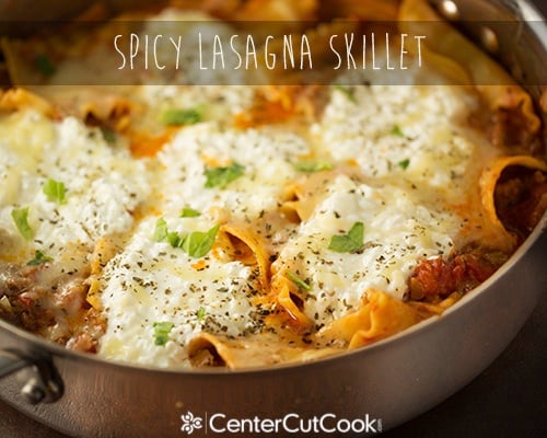 Spicy skillet lasagna 7