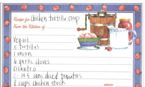 Chicken Tortilla Soup 7