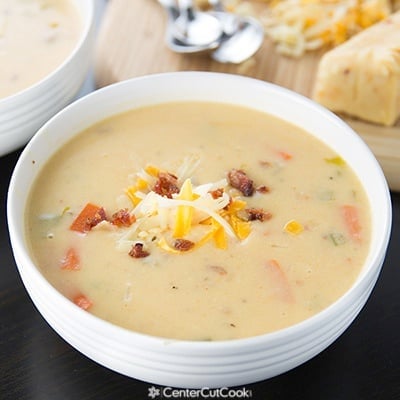 Spicy Wisconsin Cheese  Bacon Soup 2
