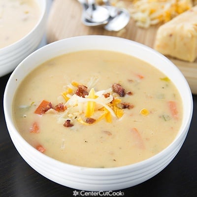 Spicy Wisconsin Cheese & Bacon Soup Recipe