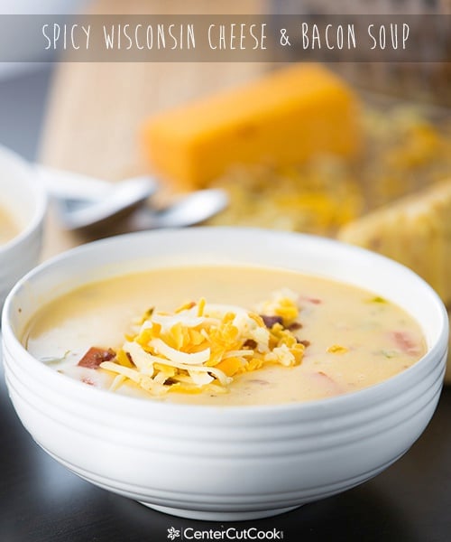 Spicy Wisconsin Cheese  Bacon Soup 5