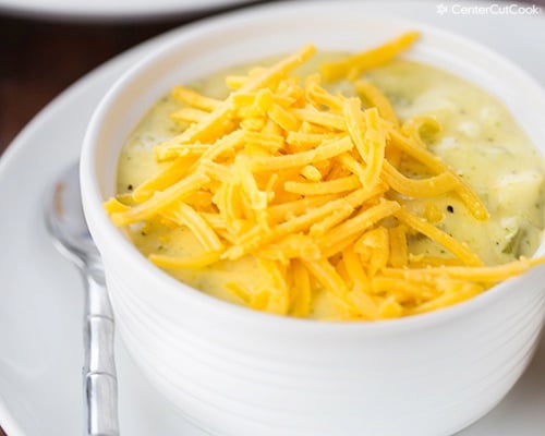 Broccoli cheese soup