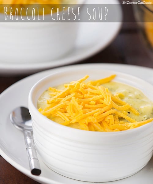 Broccoli cheese soup 4