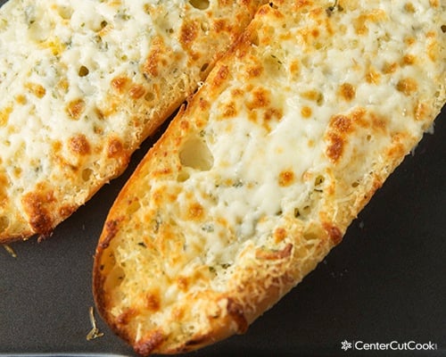 Cheesy garlic bread 3