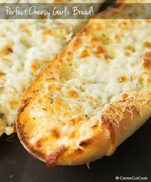 Cheesy garlic bread 4