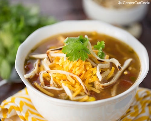 Chicken tortilla soup 4