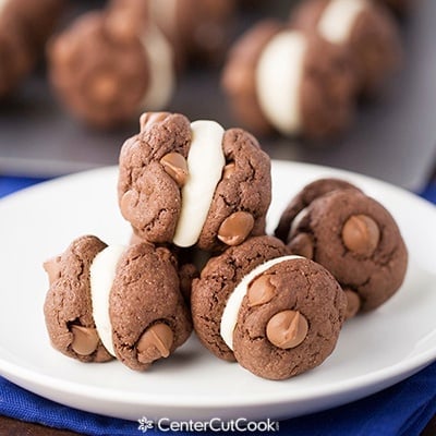 Devils food cake mix cookies 2