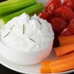 ranch dip made with greek yogurt