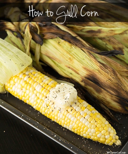 How to grill corn on the cob