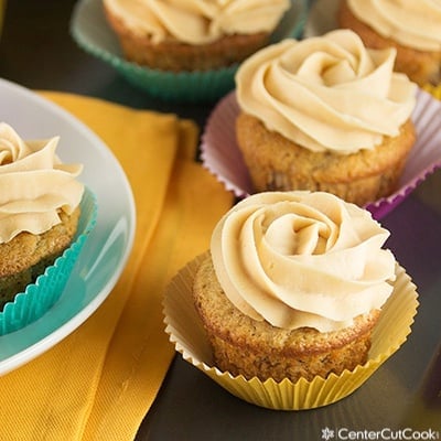 Banana bread cupcakes 2