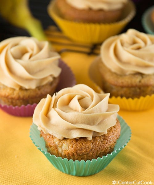 Banana bread cupcakes 3