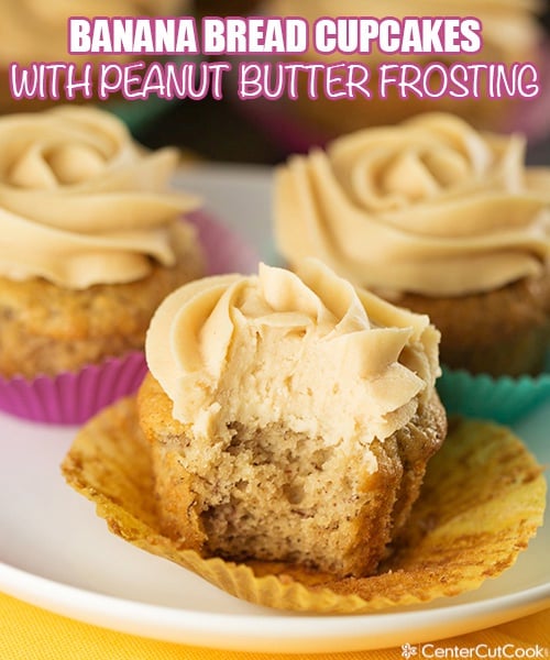 Banana bread cupcakes 5