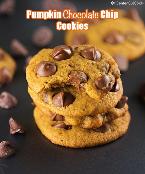 Pumpkin chocolate chip cookies 5