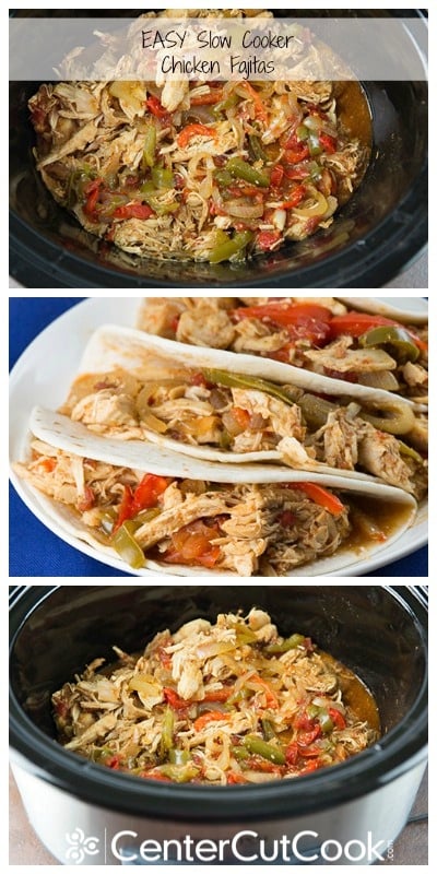 Easy Crockpot Chicken Fajitas Recipe