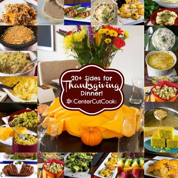 Thanksgiving Sides Collage