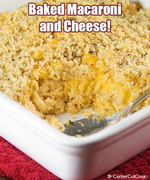 Baked macaroni and cheese 3