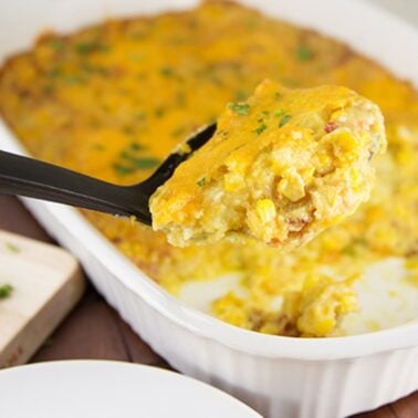 easy baked corn casserole