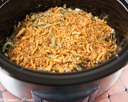 Slow Cooker Green Bean Casserole - 365 Days of Slow Cooking and Pressure  Cooking