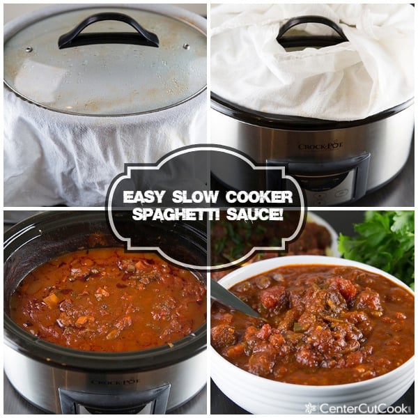 Instant pot slow cooker spaghetti 2025 sauce