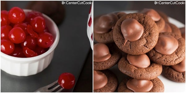 Chocolate covered cherry cookies recipe