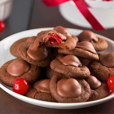 chocolate covered cherry cookies recipe