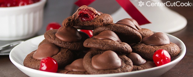 Chocolate covered cherry cookies