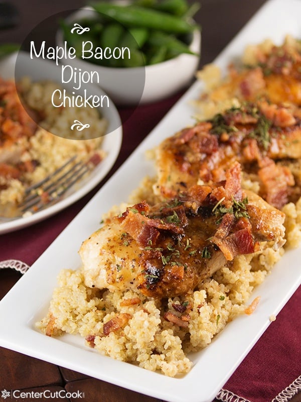 Maple bacon dijon chicken 6