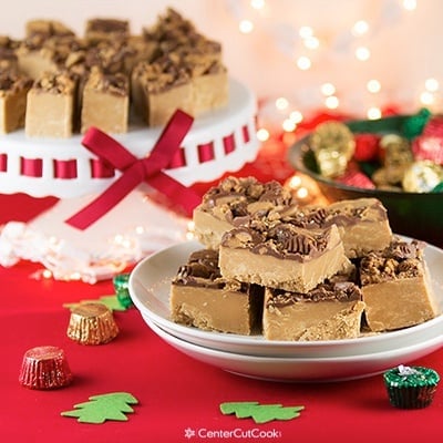 Peanut butter cup fudge 2