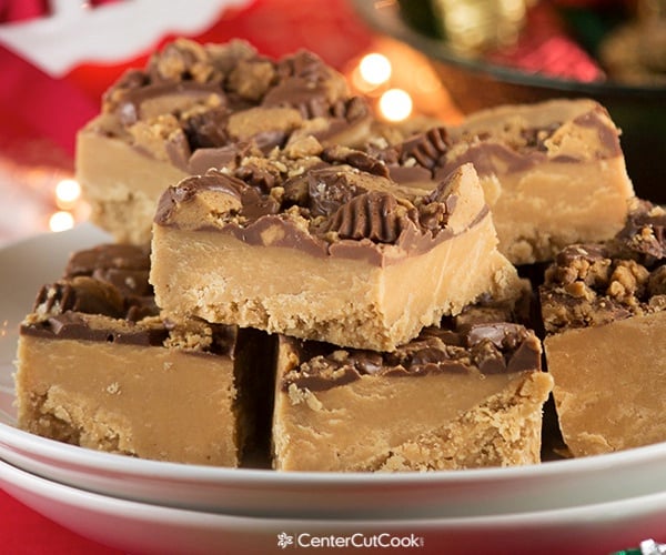 Peanut butter cup fudge 5