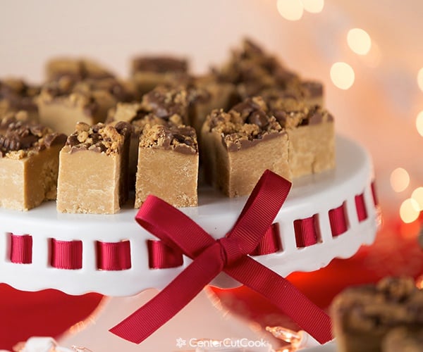 Peanut butter cup fudge 6