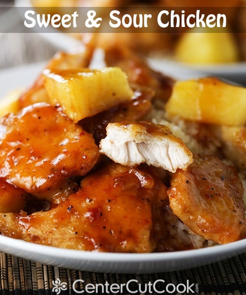 Sweet and sour chicken 4