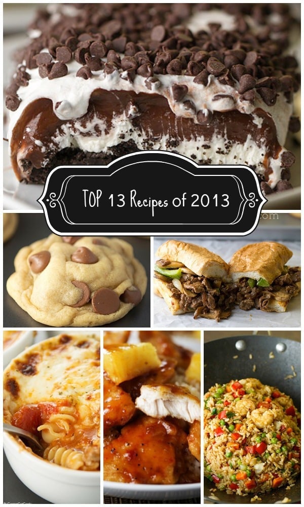Top 13 recipes of 2013 collage 2