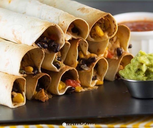 Chicken flautas 4