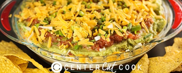 Seven layer dip