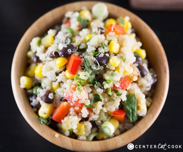 Southwestern quinoa salad 5