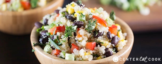 Southwestern quinoa salad