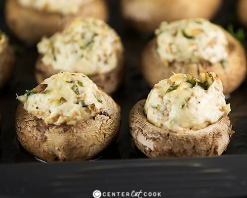 Stuffed mushrooms 6