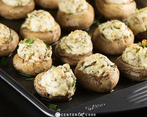 Stuffed mushrooms 7