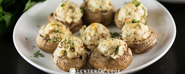 Stuffed mushrooms