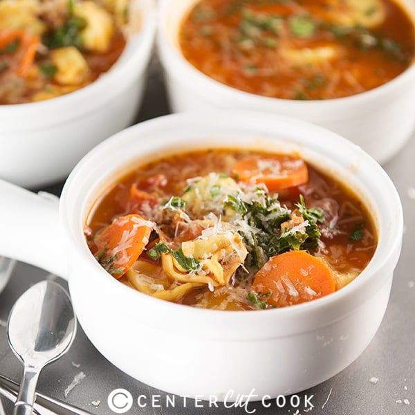 Tortellini soup fb